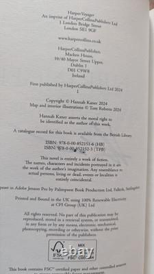 Godkiller/Sunbringer/ Faithbreaker Hannah Kaner Hand Signed First Edition Books