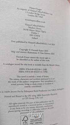 Godkiller/Sunbringer/ Faithbreaker Hannah Kaner Hand Signed First Edition Books