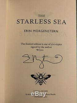 Goldsboro Books Starless Sea Erin Morgenstern Signed Numbered 1st Edition