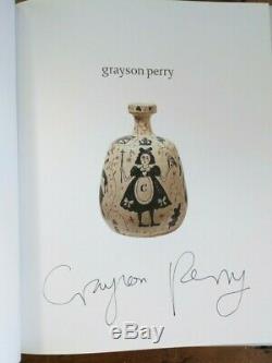 Grayson Perry signed first edition Thames and Hudson book hardback new condition