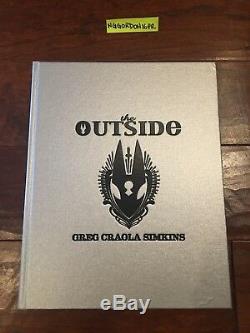 Greg Craola Simkins The Outside Signed & Limited Silver Edition Art Book RARE