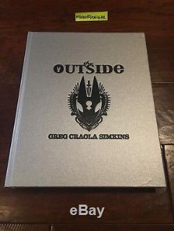 Greg Craola Simkins The Outside Signed & Limited Silver Edition Art Book RARE