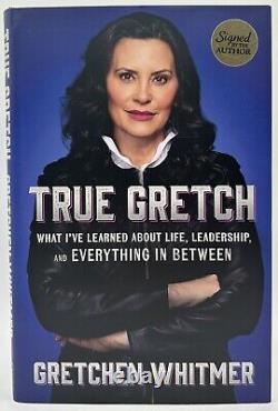 Gretchen Whitmer Signed TRUE GRETCH First Edition Book Michigan Autographed