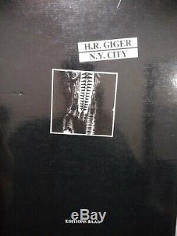 H. R. Giger N. Y. City Signed Limited Edition HC Book Editions BAAL PARIS