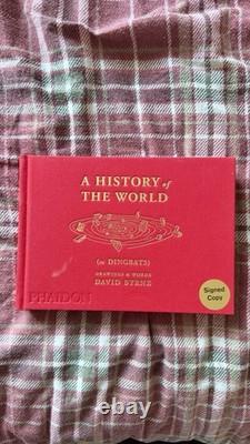 HISTORY OF THE WORLD (in DINGBATS) by David Byrne SIGNED 1st/1st Signed
