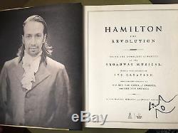 Hamilton The Revolution book 1st edition signed by over 20 original cast members