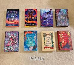 Hand-Signed Exclusive Editions of Fairyloot Illumicrate books x8 RARE