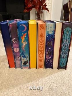 Hand-Signed Exclusive Editions of Fairyloot Illumicrate books x8 RARE