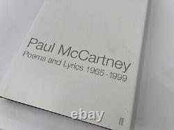 Hand Signed Sir Paul McCartney Blackbird Singing 1st Edition Book Beatles Lyrics