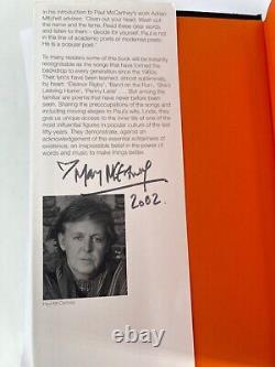 Hand Signed Sir Paul McCartney Blackbird Singing 1st Edition Book Beatles Lyrics