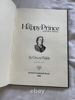 Happy Prince & other stories. Limited edition, handmade, illustrated, signed