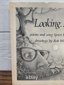 Harry Chapin Signed Looking Seeing Poem & Lyrics Book Rare 1st Edition