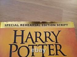 Harry Potter And The Cursed Child Playscript Hardback 1st Edition Signed By Cast