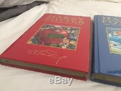 Harry Potter Deluxe Edition Collectors Set Bloomsbury Book J K Rowling Signed