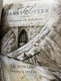 Harry Potter Illustrated Books Signed by Illustrator J. K