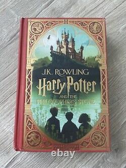 Harry Potter Philosophers Stone MinaLima SIGNED 1st / First Edition Book