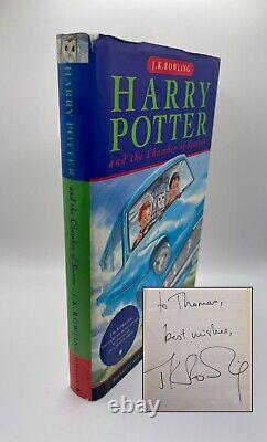 Harry Potter and The Chamber of Secrets JK Rowling Signed First Edition
