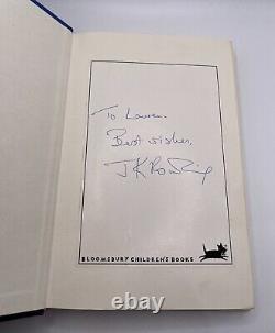 Harry Potter and The Chamber of Secrets, JK Rowling Signed, First Edition