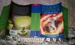 Harry Potter and The Half Blood Prince SIGNED by J K Rowling 1st Edition MINT