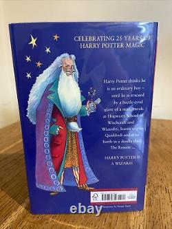 Harry Potter and the Philosopher's Stone 25th Anniv 1st HB SIGNED Illustrator