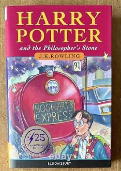 Harry Potter and the Philosopher's Stone 25th Illustrator Signed Dated Dood Line