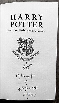 Harry Potter and the Philosopher's Stone- J. K. Rowling 25th Illustrator Signed