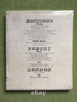 Henry Moore Shelter Sketch Book SIGNED First Edition UK 1944 DJ Real Signature