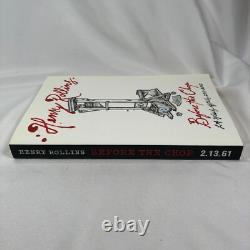 Henry Rollins Before the Chop Book SIGNED OOP Rare 2013 First Edition NEW