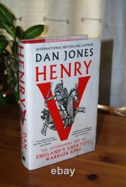 Henry V by Dan Jones SIGNED Indie Bookshop Edition UK HB (1/1) NEW & UNREAD