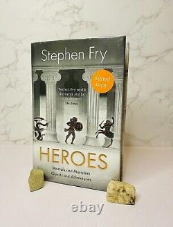Heroes by Stephen Fry (Hardcover) Signed First Edition- Rare Find