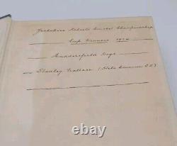 History of Yorkshire County Cricket 1903-1923 Signed by 1924 CC Team Sport Book