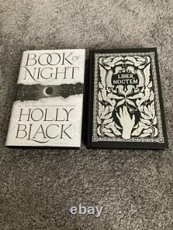 Holly Black Book Of Night Signed Exclusive Uk First Edition Hardcover & Bonus