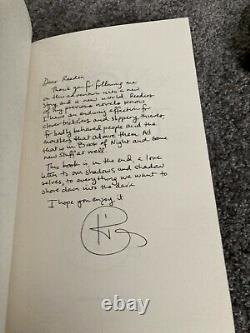 Holly Black Book Of Night Signed Exclusive Uk First Edition Hardcover & Bonus