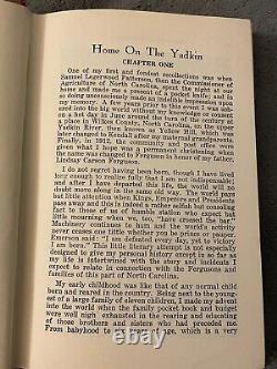 Home on the Yadkin Book Signed by Thomas Ferguson New Edition Wilkes County NC