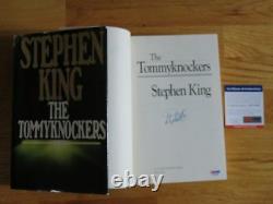 Horror Author STEPHEN KING signed THE TOMMYKNOCKERS 1987 Later Edition Book PSA