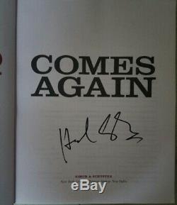 Howard Stern Signed Rare Autograph Comes Again 1st Printing 1st Edition Book