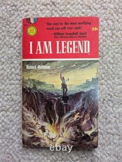 I Am Legend 1954 Signed First Edition Richard Matheson Paperback Book