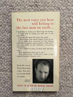 I Am Legend 1954 Signed First Edition Richard Matheson Paperback Book