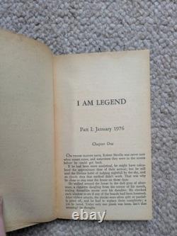 I Am Legend 1954 Signed First Edition Richard Matheson Paperback Book