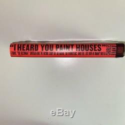 I Heard You Paint Houses The Irishman Charles Brandt Signed First Edition Book