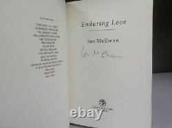 Ian McEwan SIGNED BOOK Enduring Love 1997 1st Edition 1st Print ID863