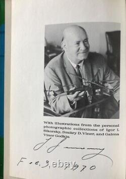 Igor Sikorsky- 1st Edition Signed Hardbound Book