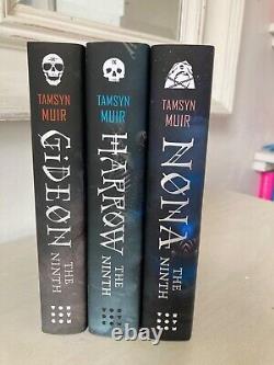 Illumicrate The Locked Tomb Trilogy SIGNED Limited Edition Tamsyn Muir Like New