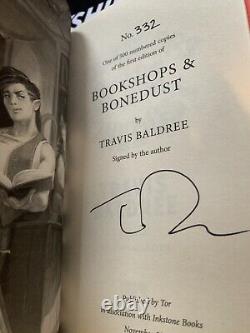 Inkstone Books- Legends & Lattes, Bookshops & Bonedust Travis Baldree SIGNED