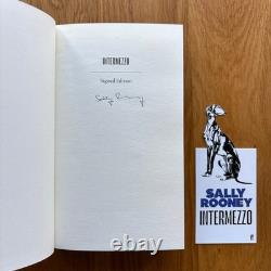 Intermezzo Signed by Sally Rooney First Edition (UK) Sprayed Edges+Bookmark
