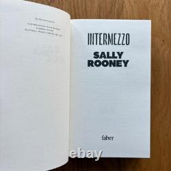 Intermezzo Signed by Sally Rooney First Edition (UK) Sprayed Edges+Bookmark