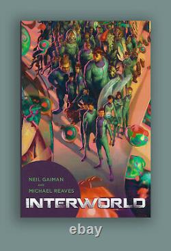 Interworld Neil Gaiman Subterranean Press Signed, Numbered Limited Edition Book