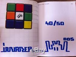 Invader Rubik Space 1st Book Signed Edition of 50 Incredibly Rare