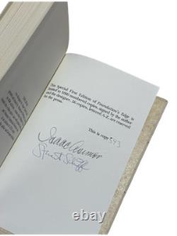 Isaac Asimov / Foundation's Edge Limited Signed 1st Edition 1982