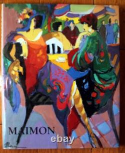 Isaac MAIMON Art Book SIGNED First Edition HC/DJ 1993